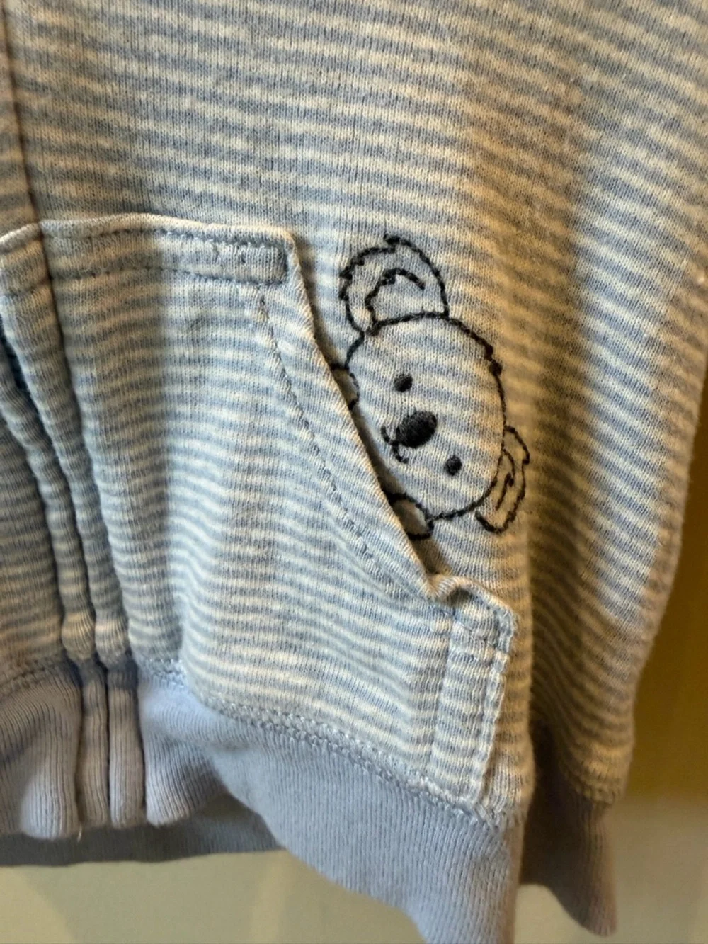 Carter's Baby Boys Blue Hoodie Jacket Size 6 Months